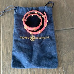 Tory Burch leather bracelet